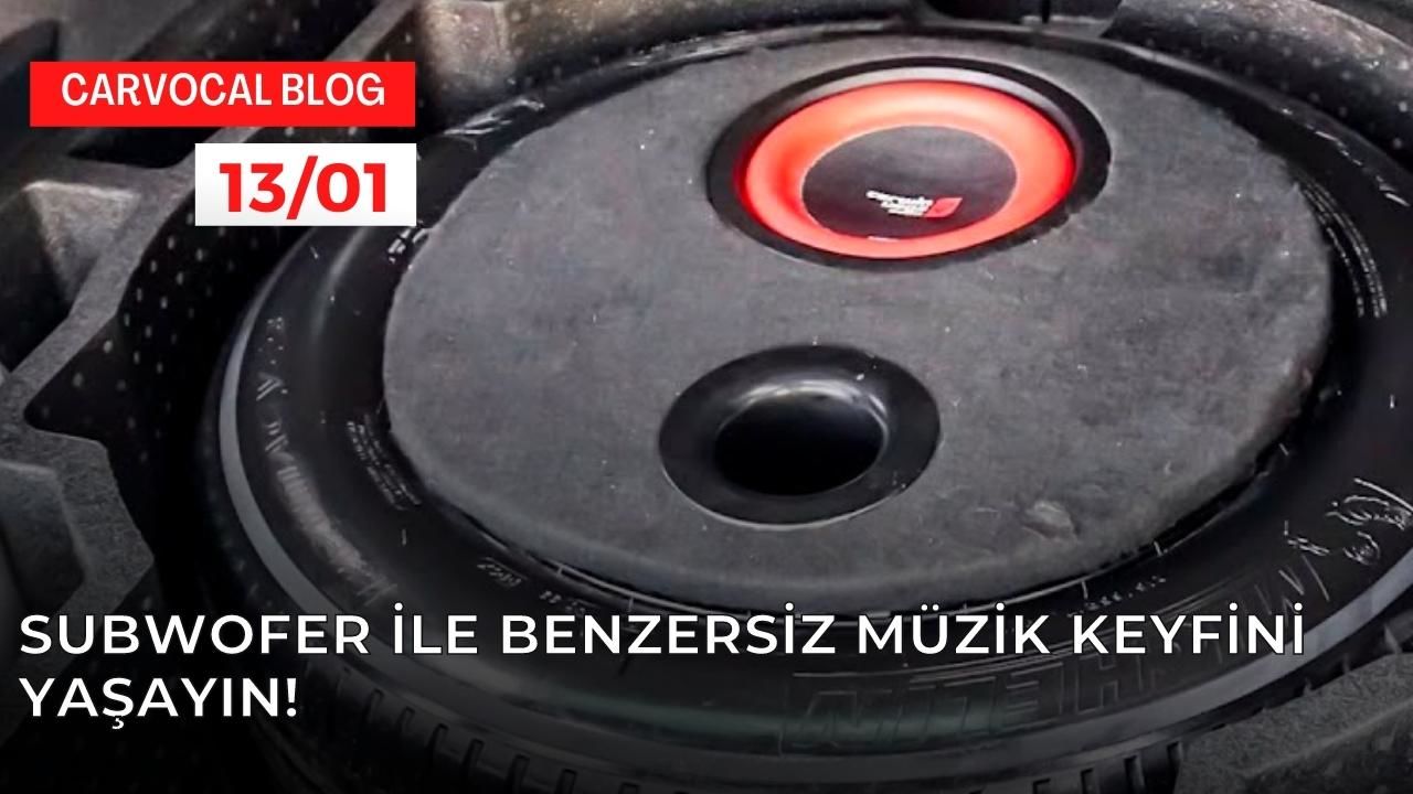 Subwofer ile Benzersiz Müzik Keyfini Yaşayın!