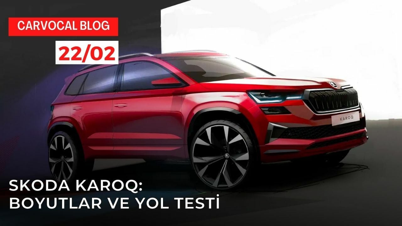 Skoda Karoq: boyutlar ve yol testi