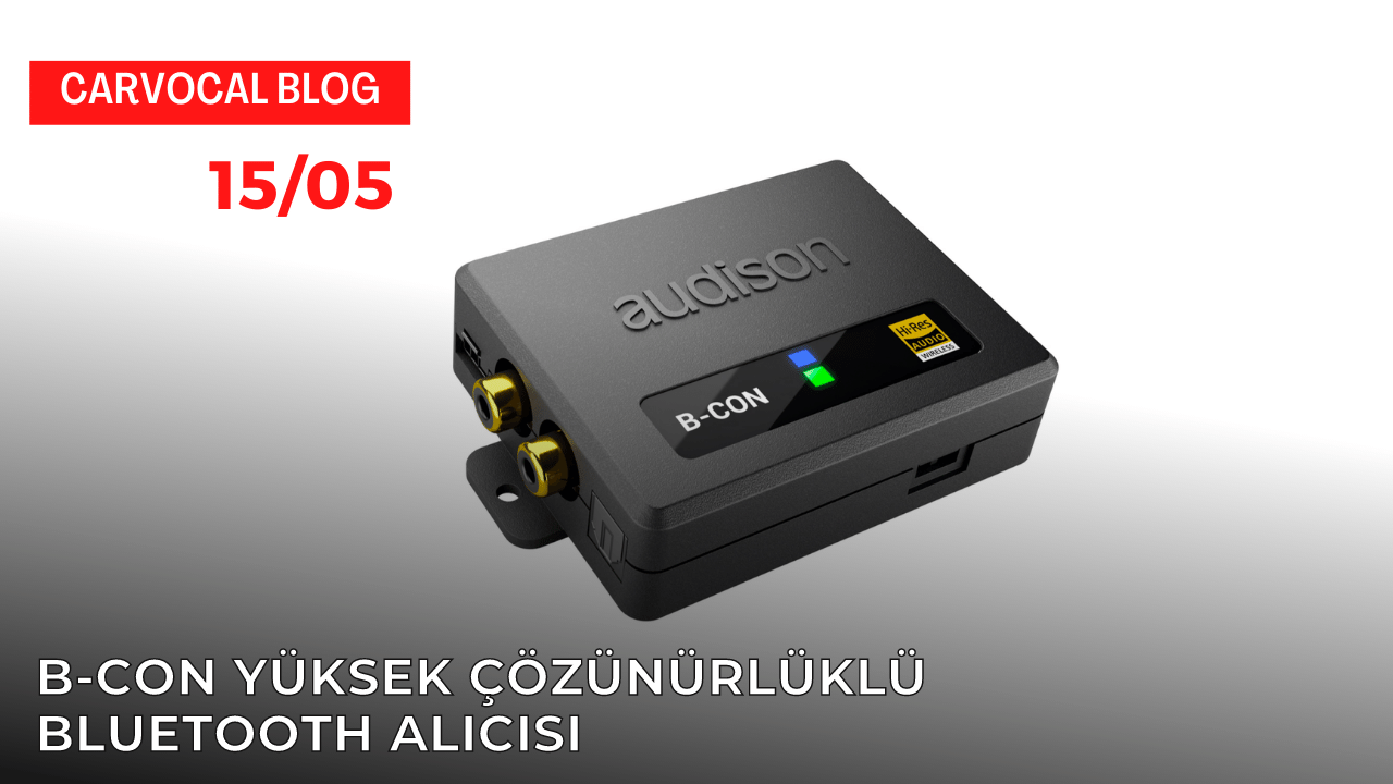 B-Con Yüksek Çözünürlüklü Bluetooth Alıcısı