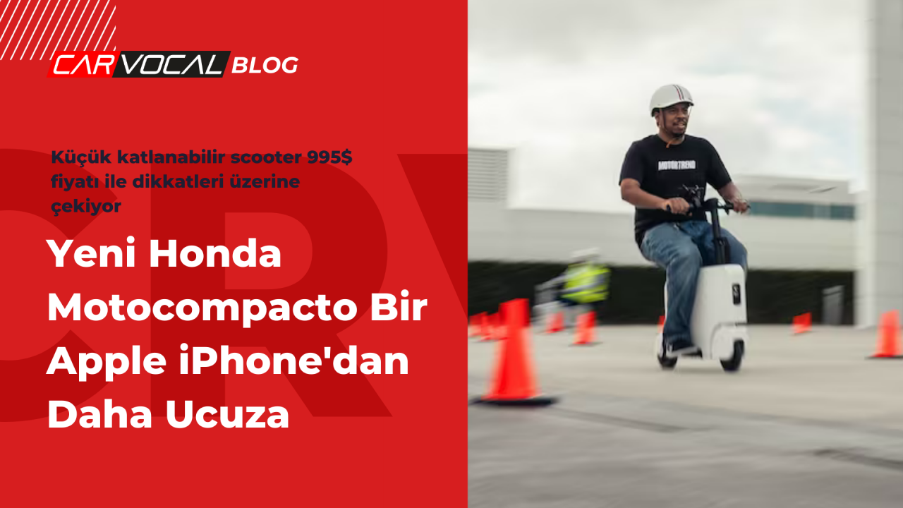 Yeni Honda Bir Apple iPhone'dan Daha Ucuza