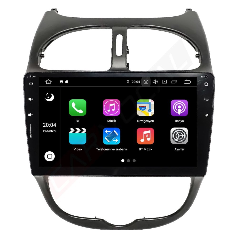 Peugeot 206 Android Multimedya Sistemi (2006-2011)