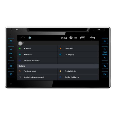 Toyota Hilux Android Multimedya Sistemi (2015-2019)