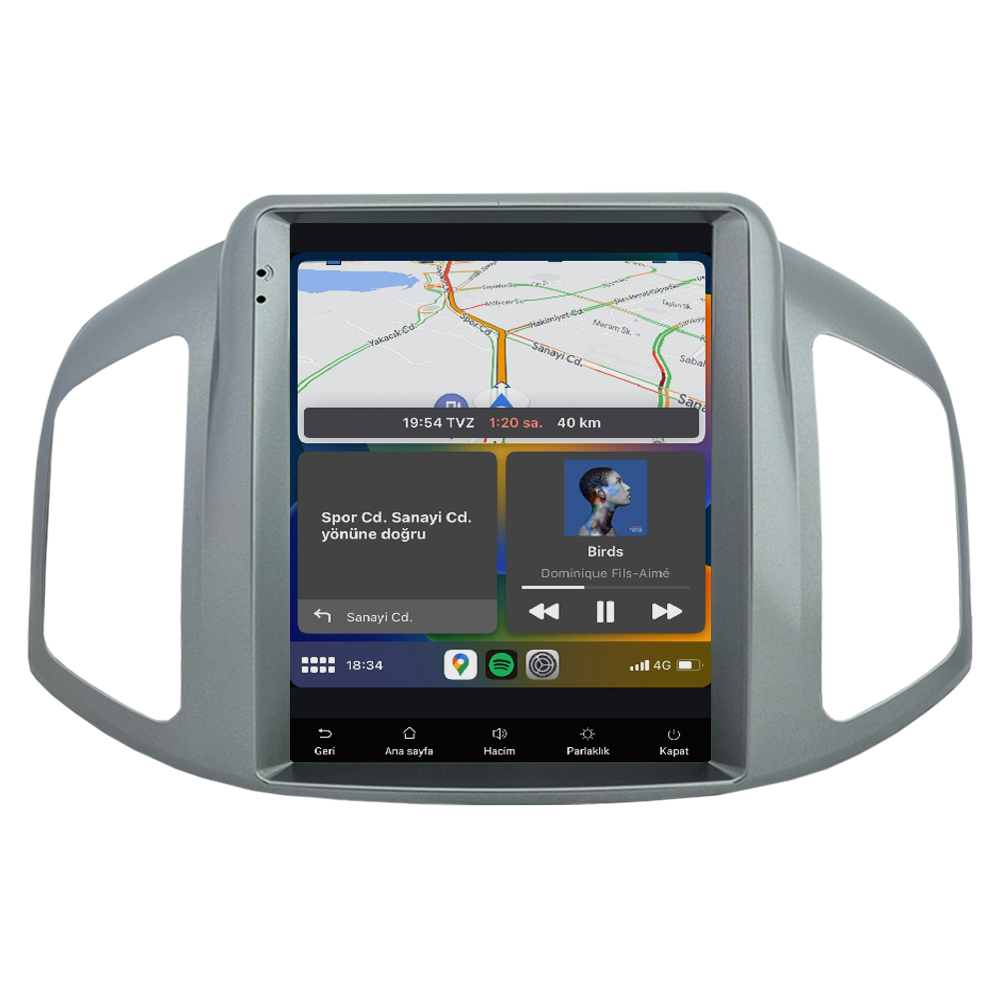 Chevrolet Captiva Android Multimedya Sistemi (2012-2015) CRV-4805XAT