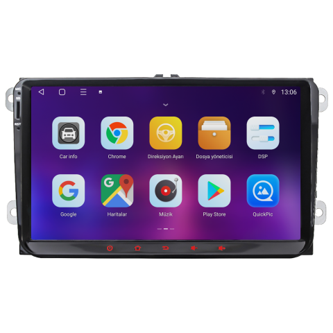 Volkswagen Amarok Android Multimedya Sistemi (2011-2019) CRV-4580RD