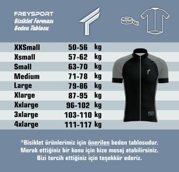 Freysport İskelet Yazlık Uzun Kollu Bisiklet Forması