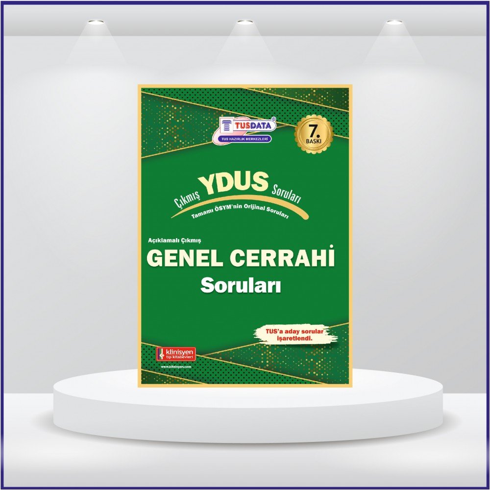 YDUS ÇIKMIŞ SORULARI ( 7.BASKI ) GENEL CERRAHİ