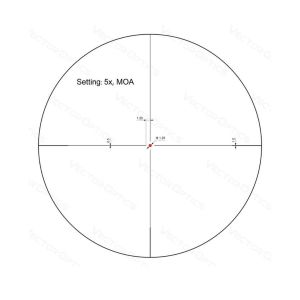 Vector Optics Forester 1-8x24 SFP Tüfek Dürbünü SCOC-38