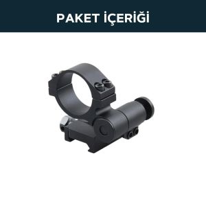 Vector Optics 30mm Dürbün ve Magnifier için yana katlanır picatinny montaj ayağı  SCTM-17