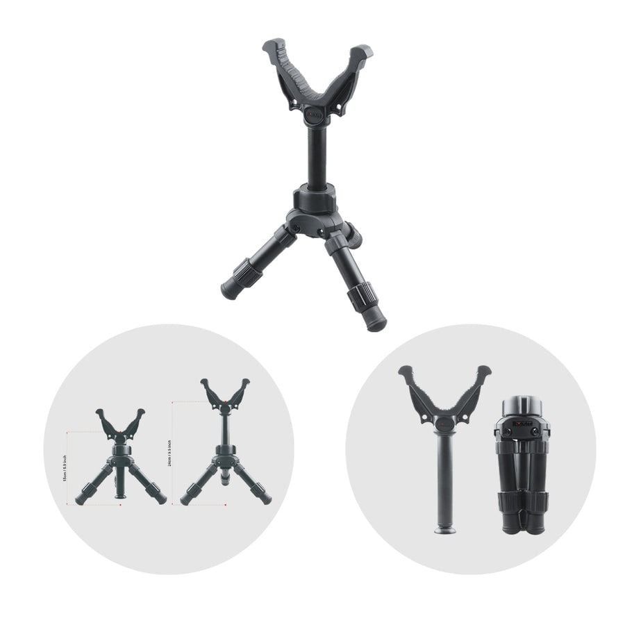 ROKSTAD Tüfek Dayanağı İçin Tripod Ayak 20-26cm RSGR-06