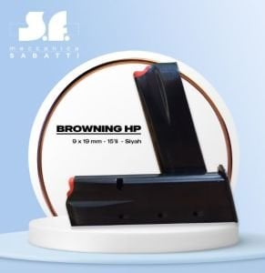 Sabatti Browning HP  Siyah Şarjör