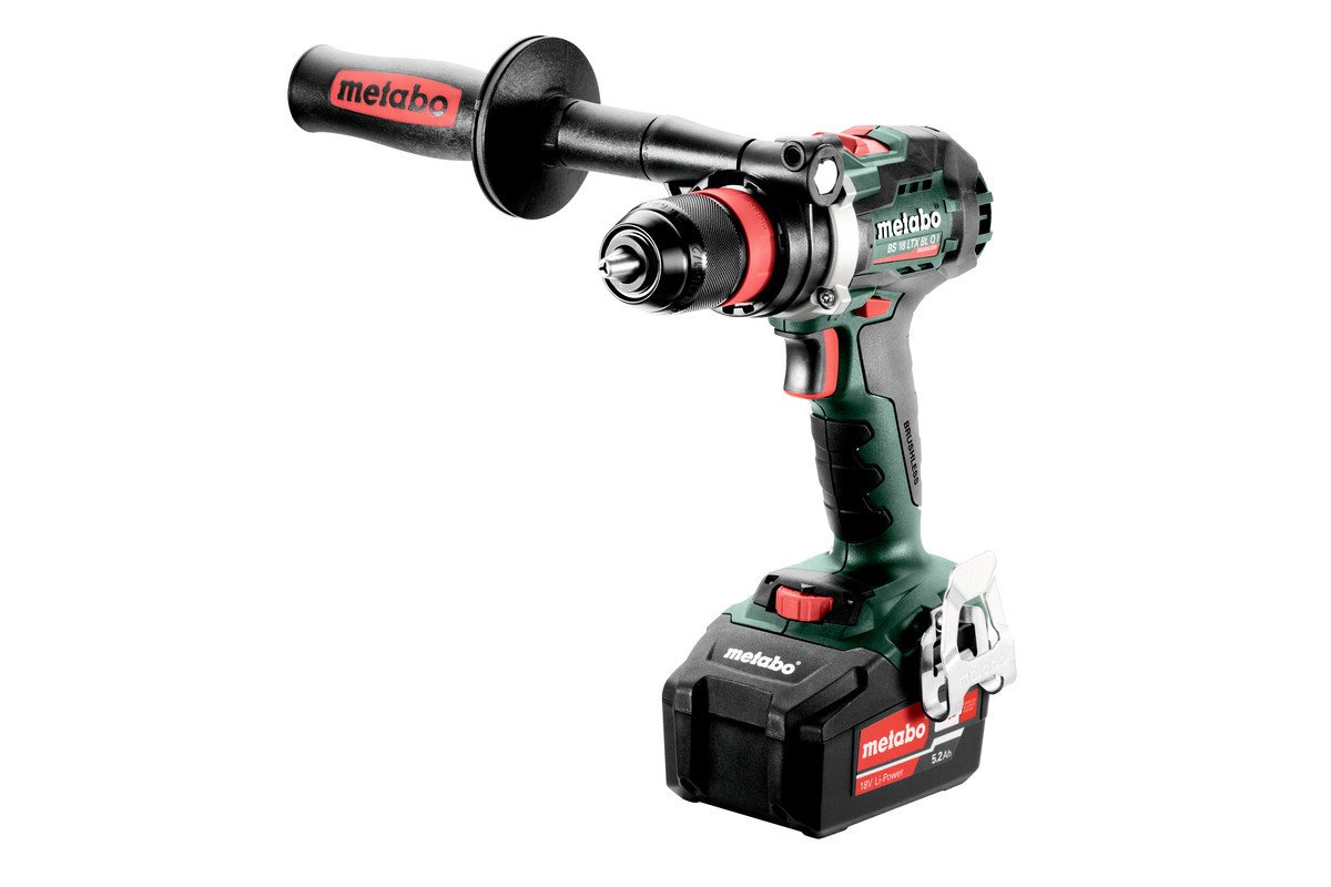 Metabo BS 18 LTX BL QI / 5.2 Akülü Matkap ve Vidalama 2x5.2Ah