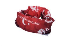 Türk Yıldızları Çoklu Kartal Kırmızı Bandana