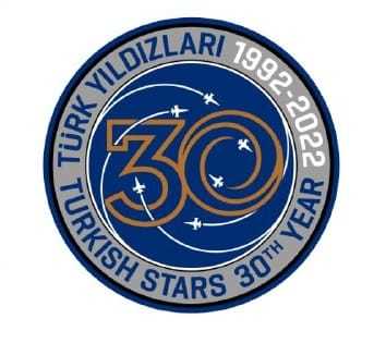 Türk Yıldızları 30. YIL Özel -Göğüs Peçi