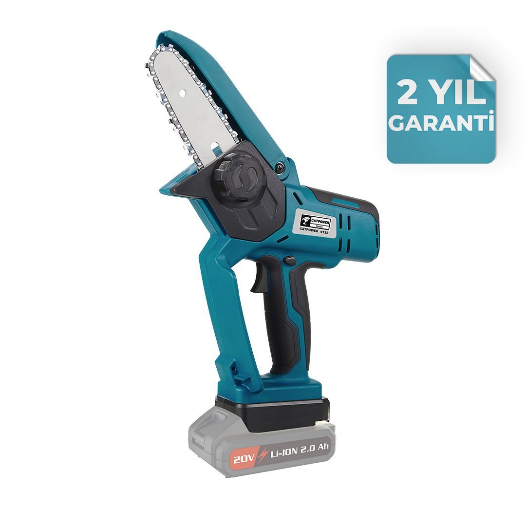 CATPOWER 4138 AKÜLÜ DAL KESME 10CM Li-ion (MAKİNA) 20V 2.0 Ah