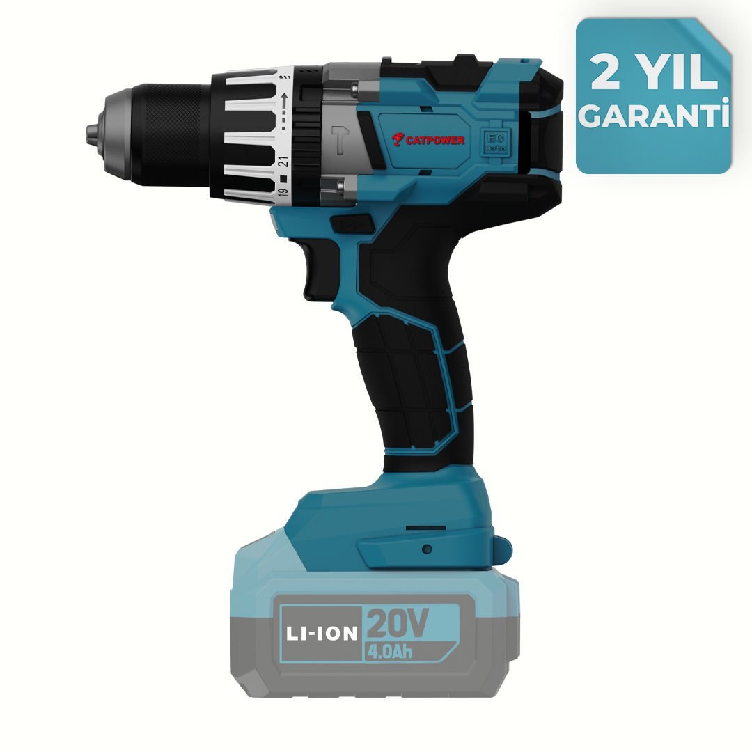 CATPOWER 4210 Akülü Darbeli Vidalama  Kömürsüz Motor 120NM Tork  20V Lİ-İON 2.0Ah /4.0Ah