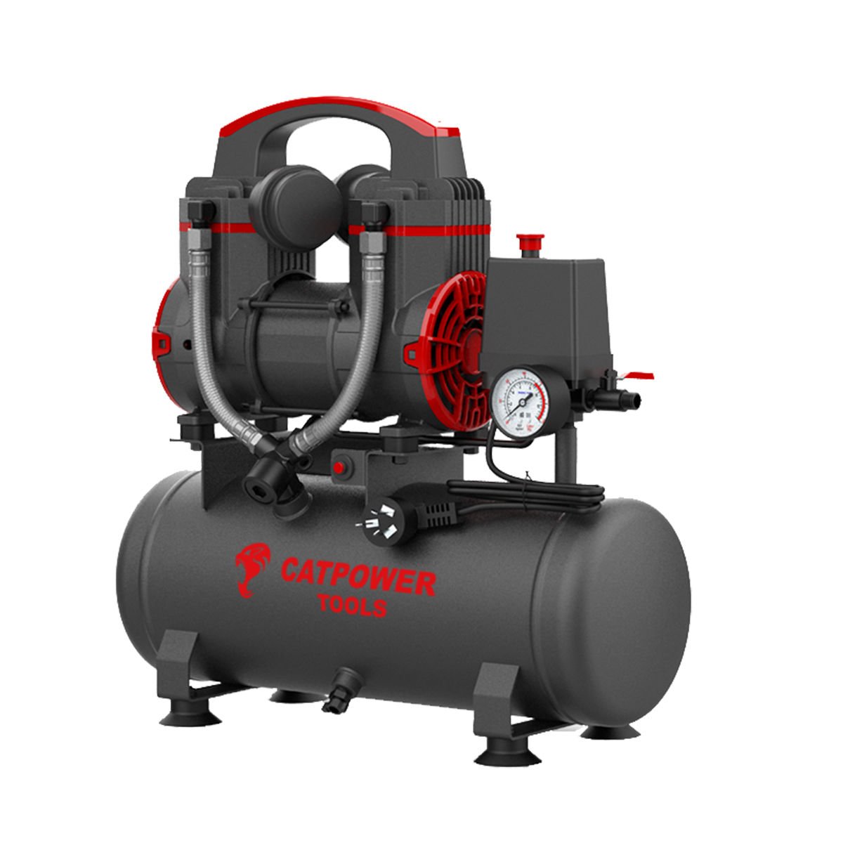 CATPOWER 1110 SESSİZ VE YAĞSIZ KOMPRASÖR 1.5HP 8LT