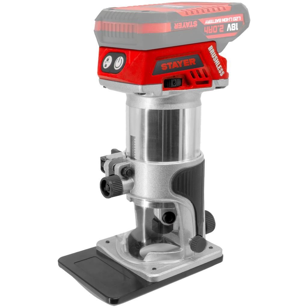 STAYER PR8COMPACTL20 Akülü Formika Traşlama Makinesi 18V Li-ion