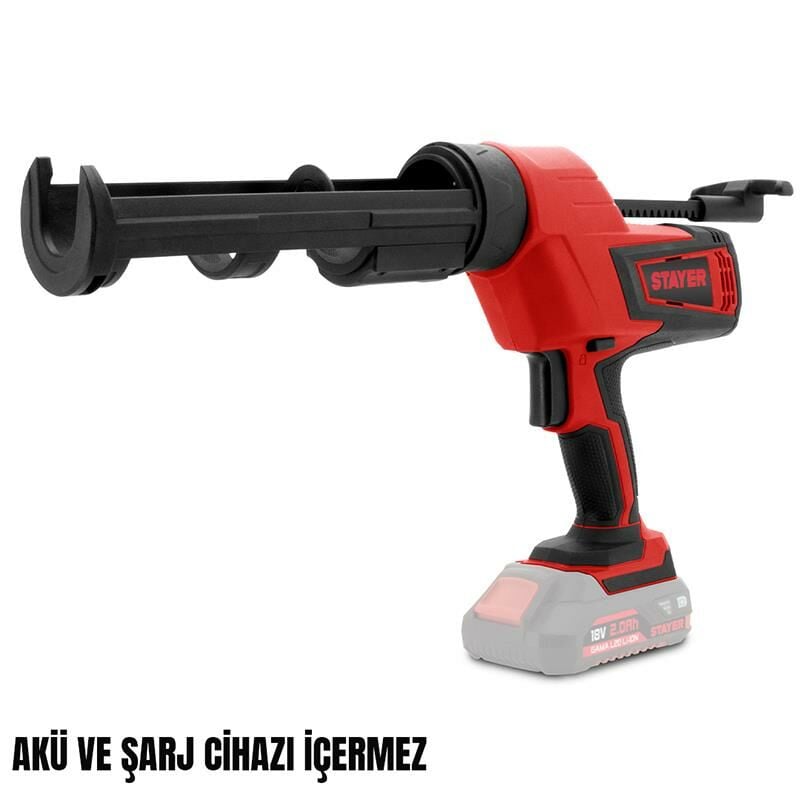 STAYER CGL20 Akülü Silikon Tabancası 18V Li-ion 2.0Ah/6.0Ah