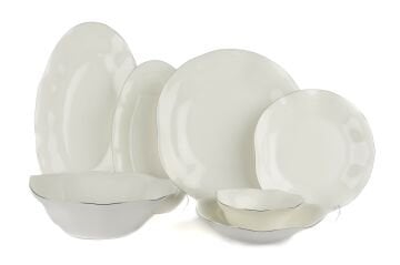 Silver New Wave 27 Parça Yemek Takımı