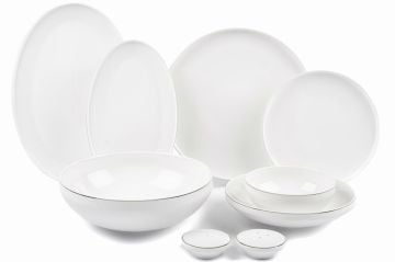 Silver Modern 29 Parça Yemek Takımı