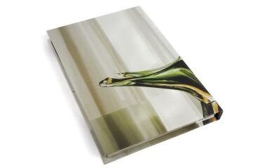 Murano Glass Plate Kitap Kutu35x24x3cm