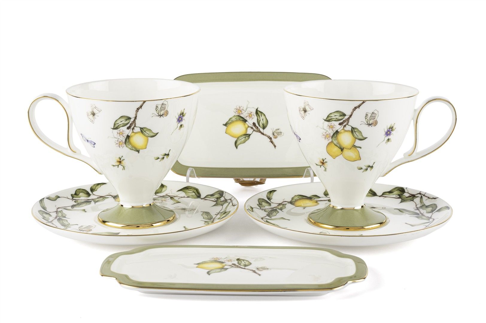 Sunleaf 2 Kişilik Çay Fincanı Seti 6 Parça 240cc