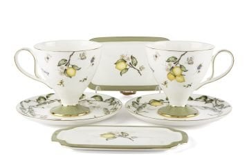 Sunleaf 2 Kişilik Çay Fincanı Seti 6 Parça 240cc