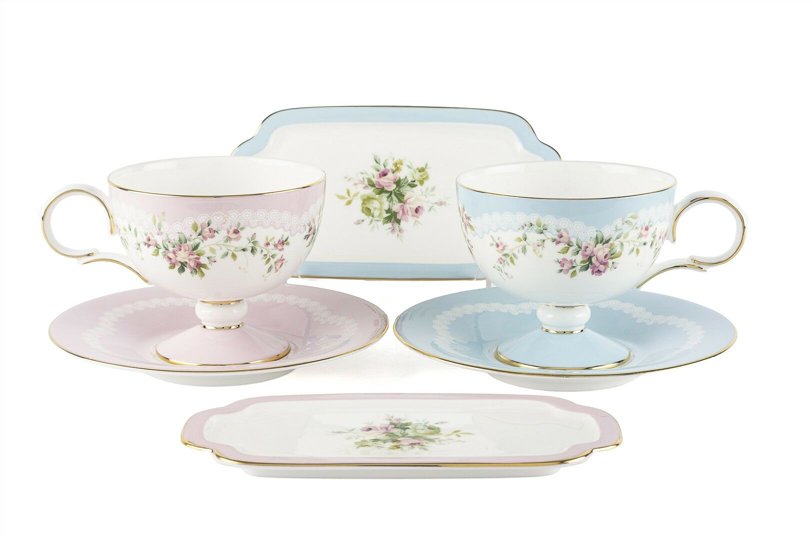 Rose Charm 2 Kişilik Çay Fincanı Seti 6 Parça 220cc