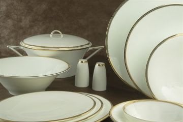 Gracia 74 prç bonechina ymk seti gold