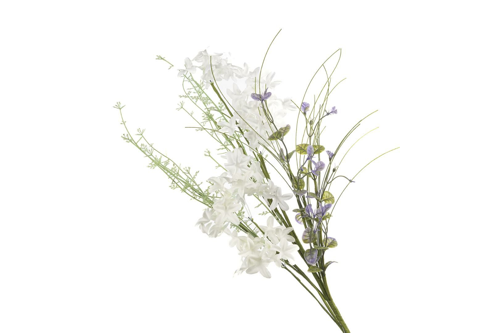 Beyaz Buket Bahar Dalı Yapay Çiçek