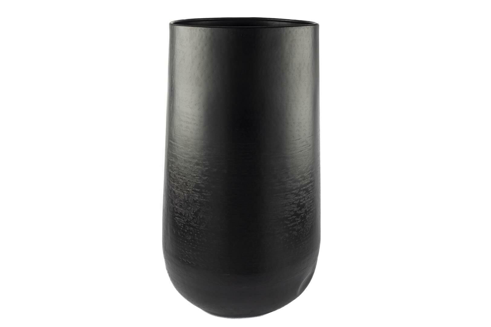 Siyah Bronz Uzun Vazo 32x68cm