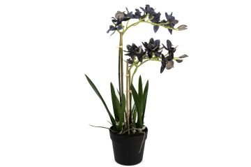 Mor Yapay Vanda Orkide 61cm