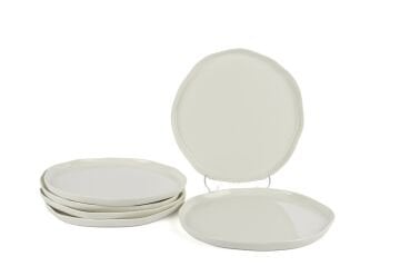 Beyaz 6lı Pasta Tabağı 20cm