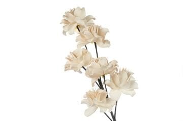 Krem Lilyum Yapay Çiçek 95cm