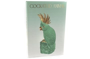 Yeşil Cockatoo Kitap Kutu 35x24x3cm