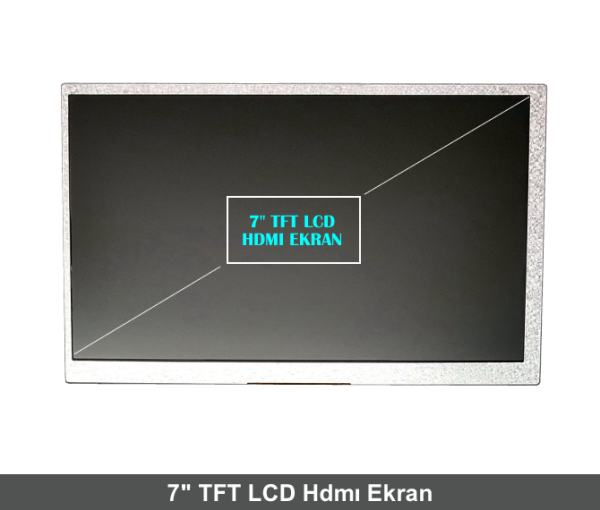 7'' TFT LCD Hdmı Ekran