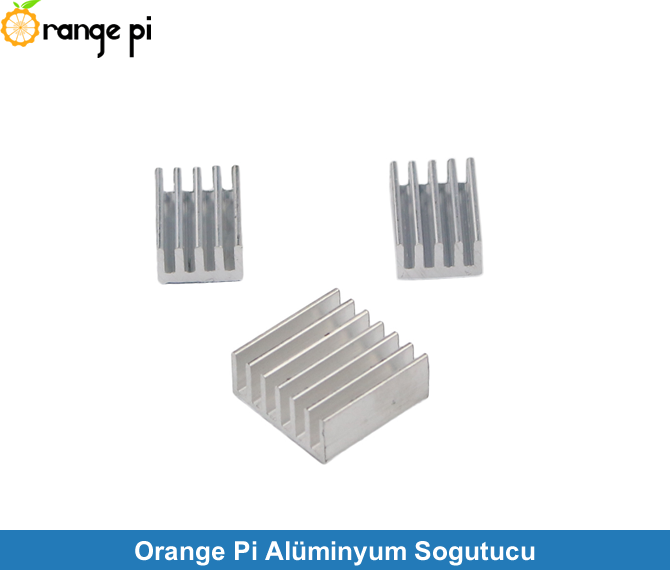 Orange Pi Alüminyum Soğutucu (HeatSink)