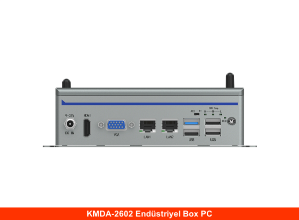 KMDA-2602 Intel Celeron J1900 4GB 128GB SSD Freedos Endüstriyel Mini Pc
