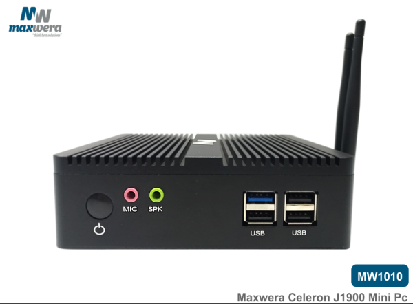 MW1010 Intel Celeron J1900 4GB 128GB SSD 2*Gigabit Ethernet WI-FI Freedos Mini PC