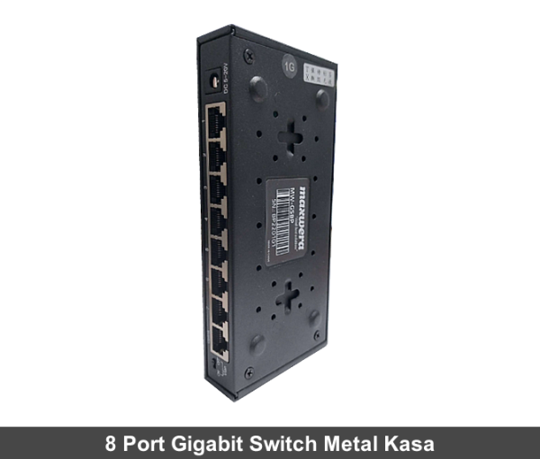 MW-GS8P 8 Port Gigabit Switch Metal Kasa