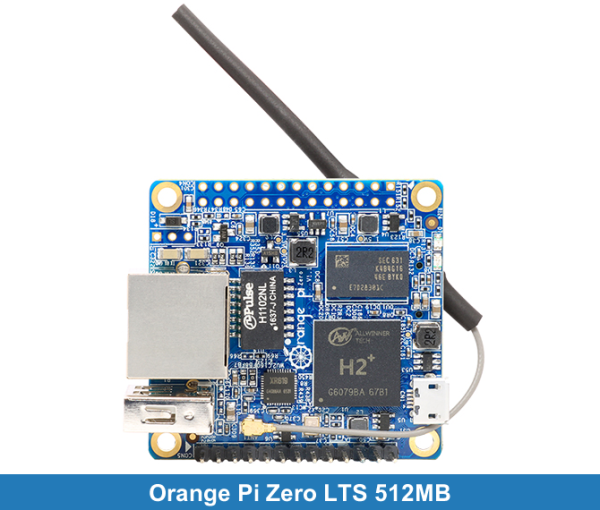 Orange Pi Zero LTS 512MB (H3 Cpu)