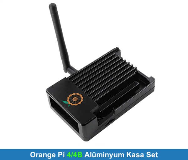 Orange Pi 4 LTS Alüminyum Kasa Set