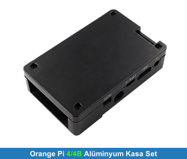 Orange Pi 4 LTS Alüminyum Kasa Set