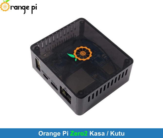 Orange Pi Zero2 Siyah Kasa