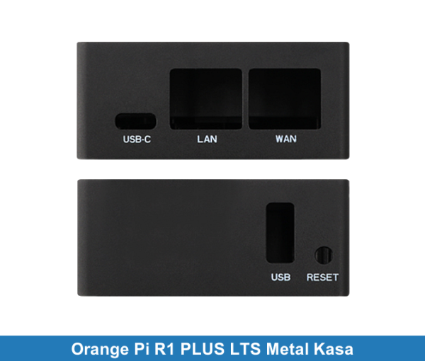 Orange Pi R1 PLUS LTS Metal Kasa