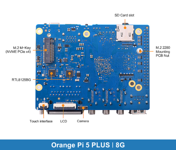 Orange Pi 5 PLUS | 8GB