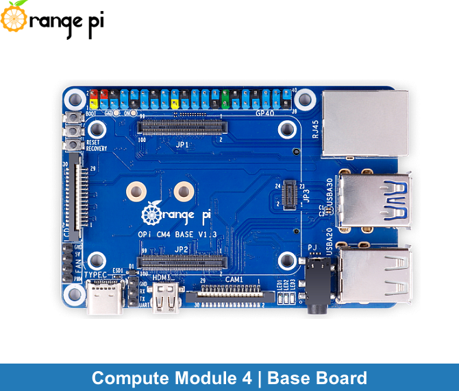 Orange Pi Compute Module 4 | Base Board