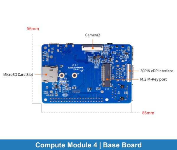 Orange Pi Compute Module 4 | Base Board