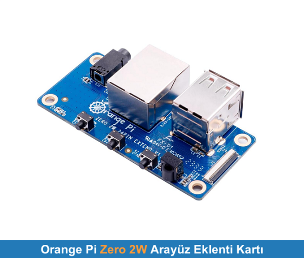 Orange Pi Zero 2W Arayüz Eklenti Kartı