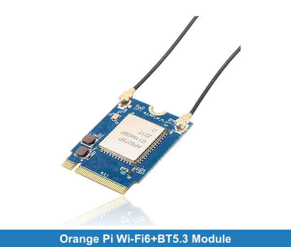 Orange Pi Wi-Fi6+BT5.3 Module | Opi 5 için